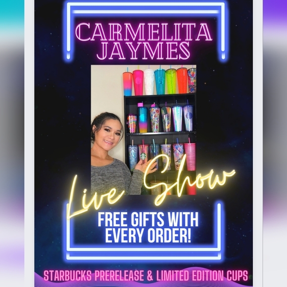 🥤Carmen's Starbucks Live Show 💜Like this listing to be notified for live shows - Picture 1 of 9